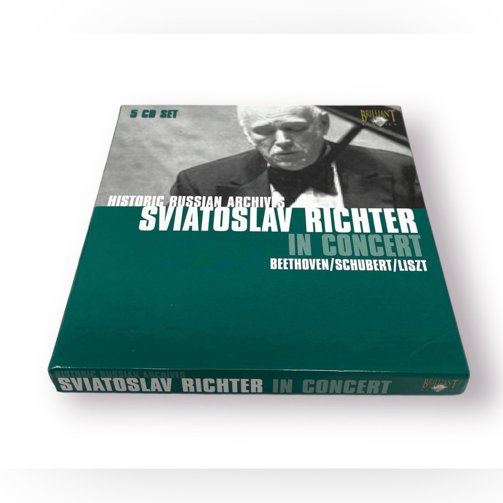 🛍️SALE🛍️ Sviatoslav Richter in Concert; Historic Russian Archives Box Set (5 CD) - Picture 2 of 8
